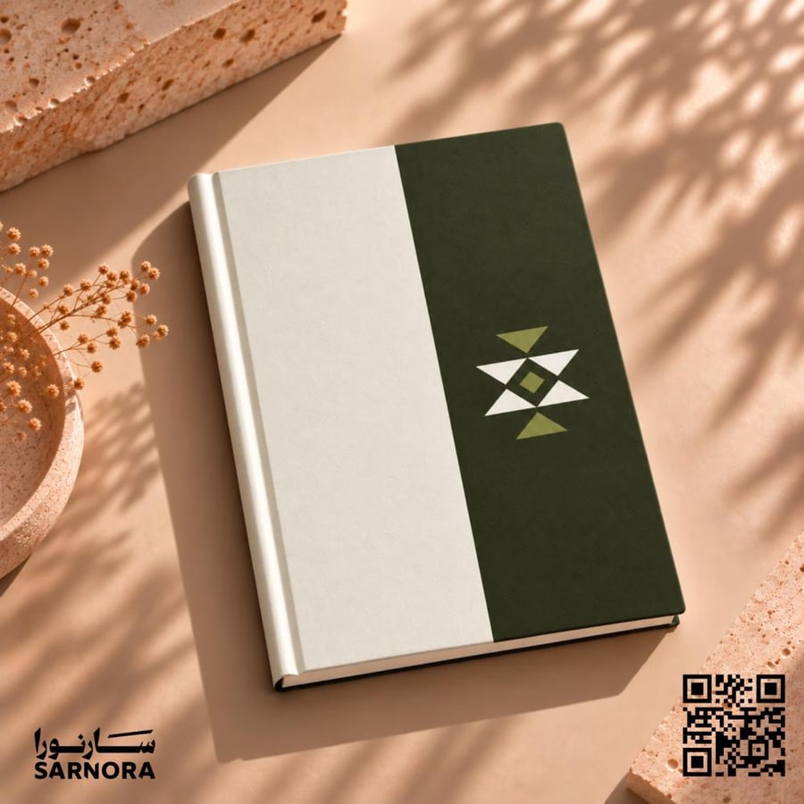 نوت بوك كشكول  نقش زيتي