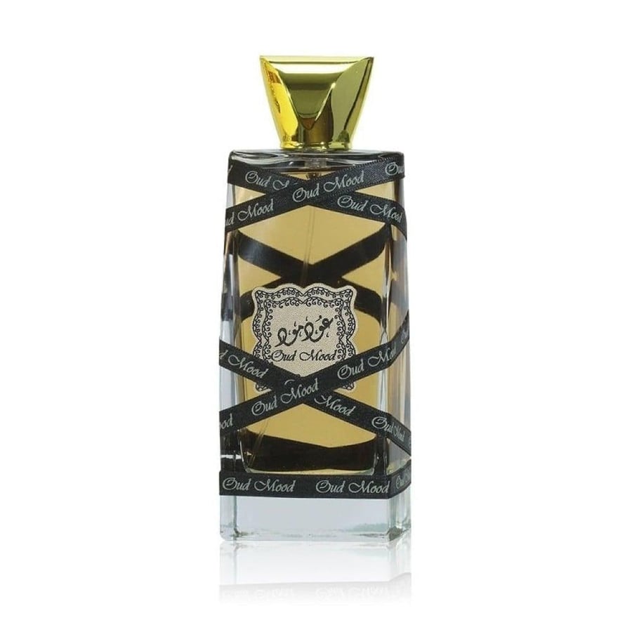 زجاجة عطر لطافة عود مود Lattafa Oud Mood Eau de Parfum الأنيقة 100مل