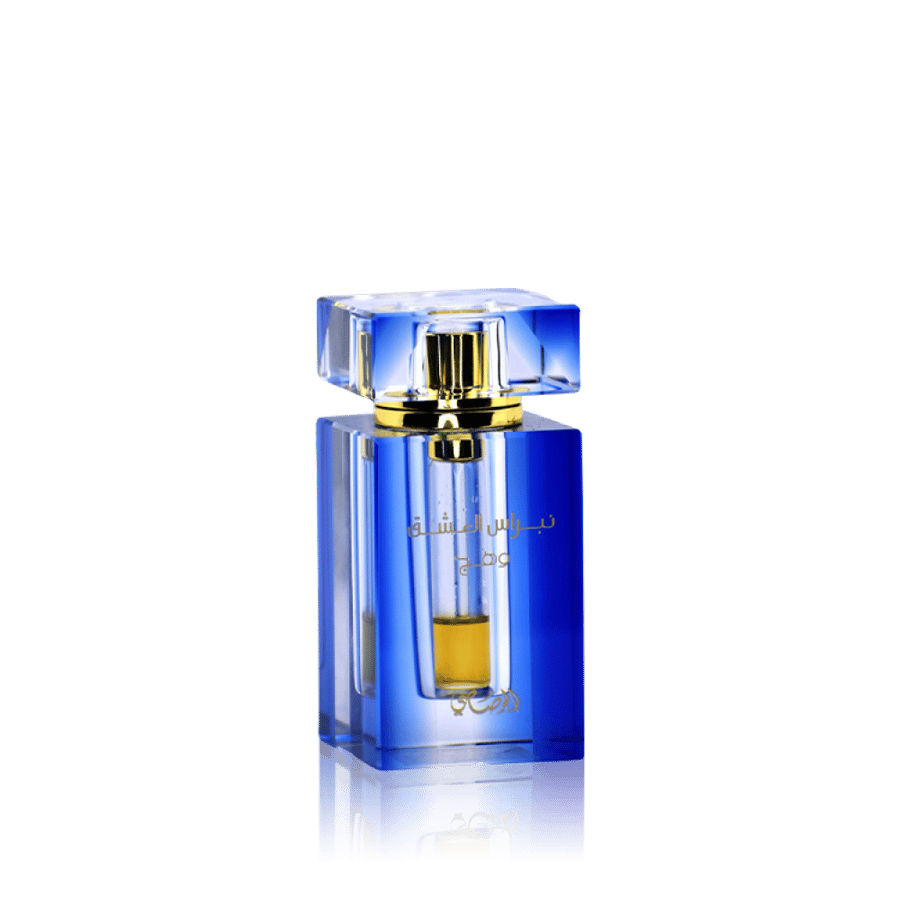 زيت عطر رصاصي نبراس العشق وجاهة 6 مل في زجاجة أنيقة تعكس الرومانسية وا