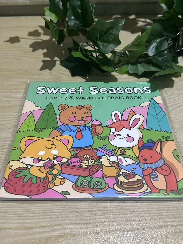 sweet seasons coloring book
