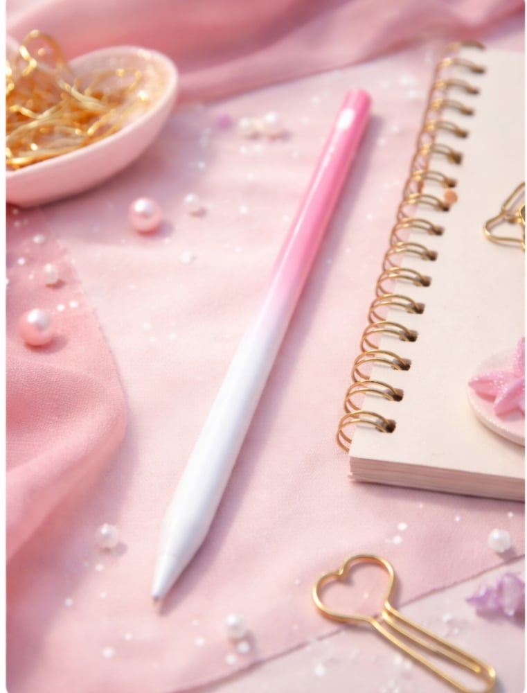 All Tablets Pen Pink and White