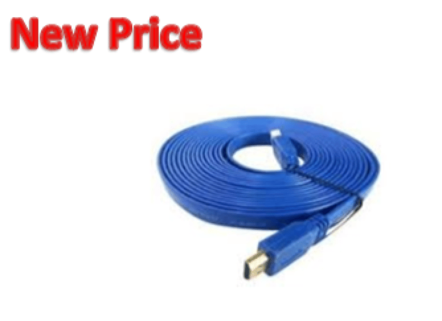 كابل إيترين HDMI-HDMI مسطح 1.4 فولت بطول 10 أمتار