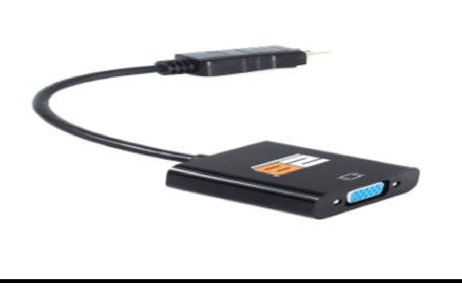 حل 2B للاتصال - كابل Display Port إلى VGA