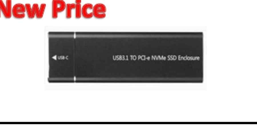 وحدة L'avvento HDD صندوق M.2 NVME نوع Rack Type-C - دعم حتى 2 تيرابايت