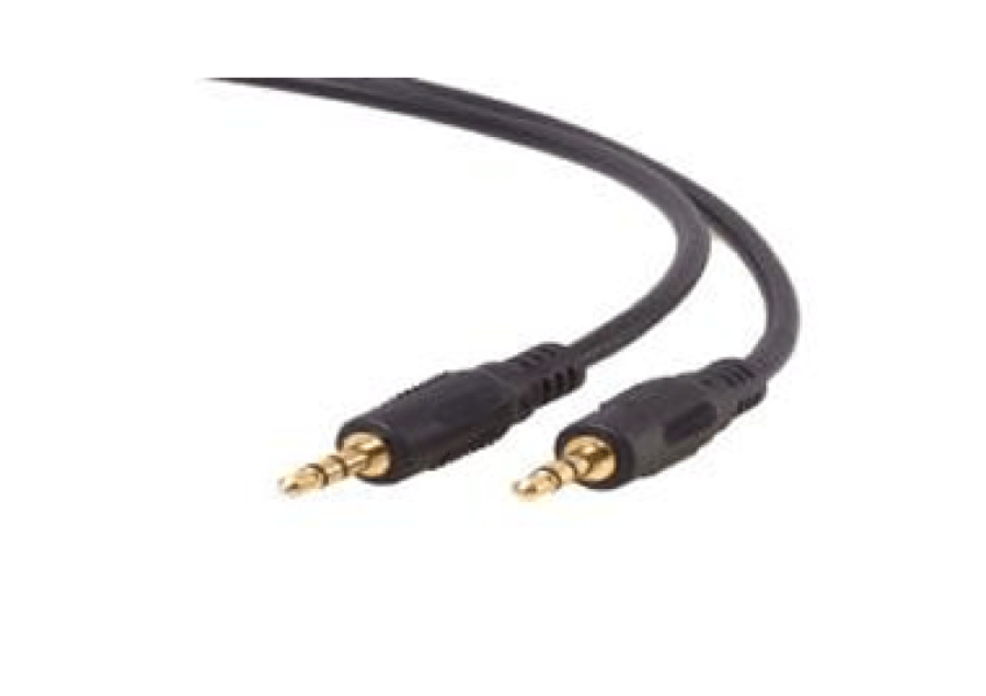 حل توصيل 2B - كابل صوت RCA 3.5 ملم/3.5 ملم AUX طول 3 متر