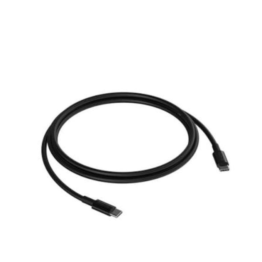 كابل DEVIA EC317 من سلسلة Smart Series، يدعم تقنية PD، بقوة 100 واط، من Type-C إلى Type-C، تيار 5 أمبير، طول 1.5 متر، لون أسود.