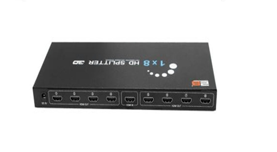 مقسم HDMI، من 1 إلى 8، تلقائي