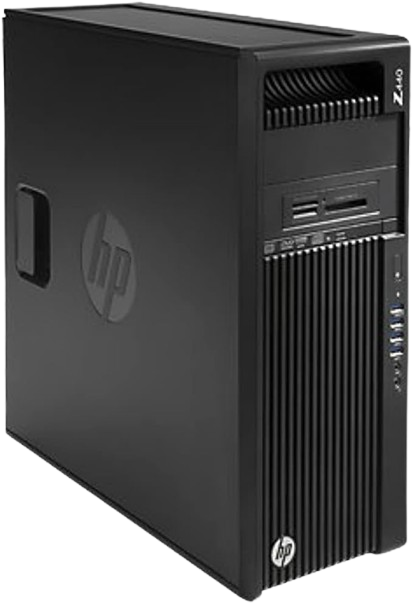كيسة كمبيوتر اتش بي Z440 بمعالج انتل زيون E5 1620 v4 ذاكرة تخزين 1 تيرابايت رام 16 غيغابايت بلوحة مفاتيح انجليزي عربي ويندوز 10 برو اسود جيجا
