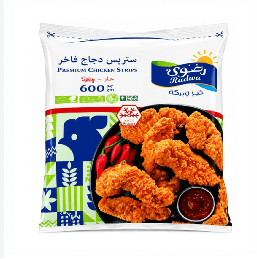 دجاج رضوى ستربس دجاج فاخر حار 600جرام