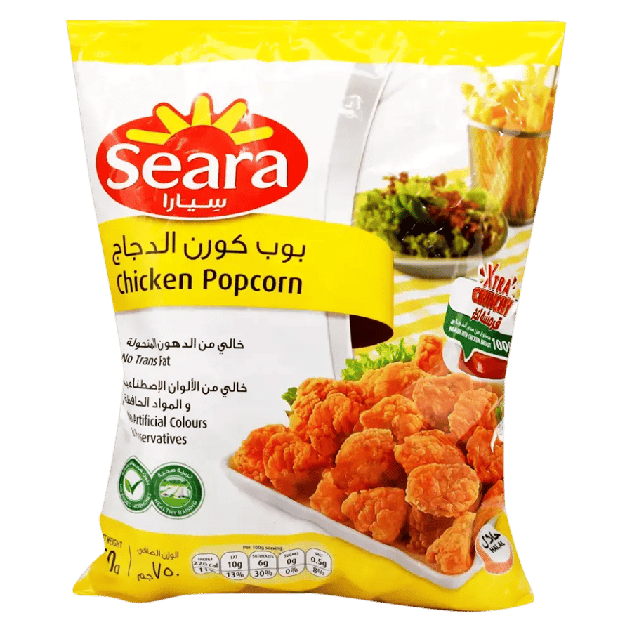 بوب كورن دجاج سيارا 750جرام