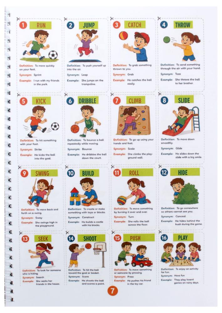 كراسة نطق وفهم صيغ الأفعال باللغة الإنجليزية