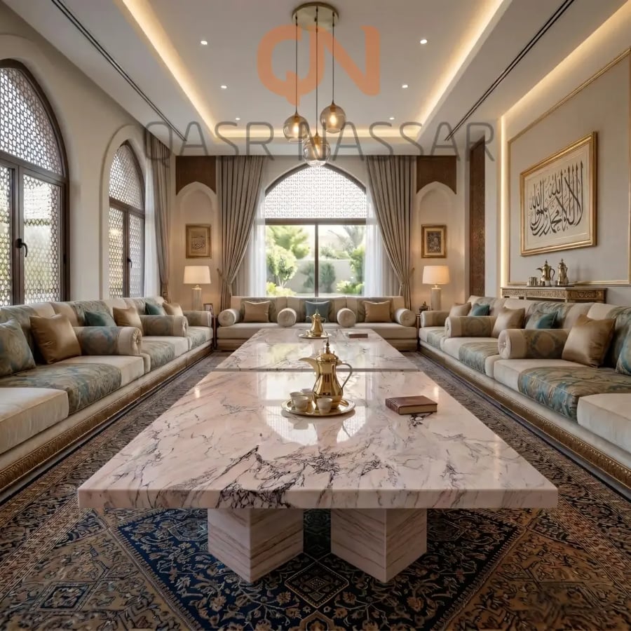 طاولة مجلس رخام أوريڤا