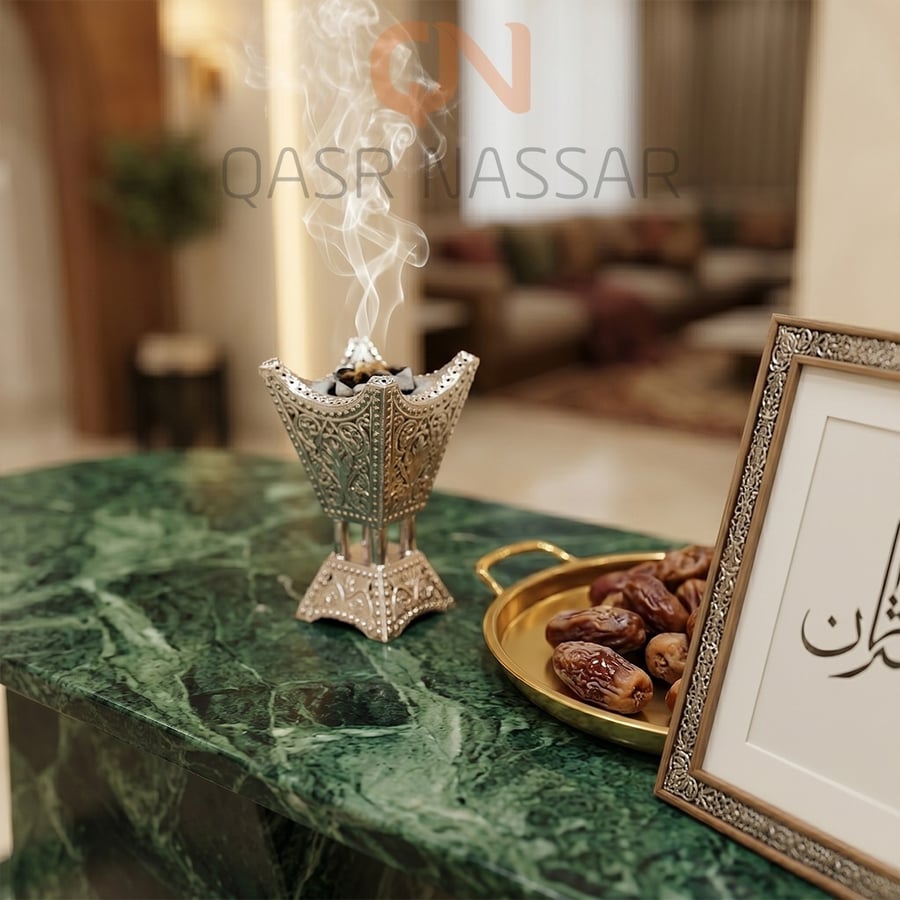 كونسول رخام اخضر