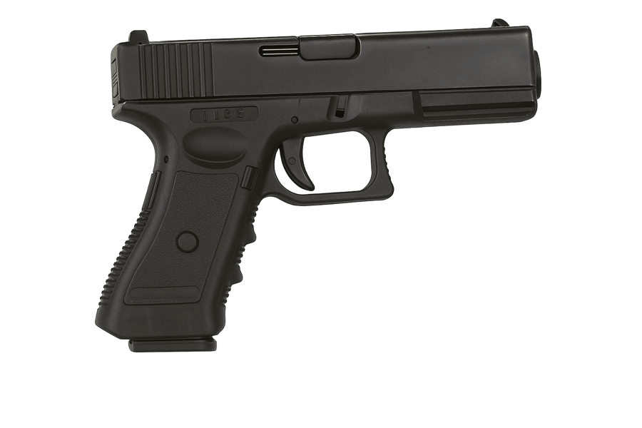 Gun-shaped quarter leather full color brown