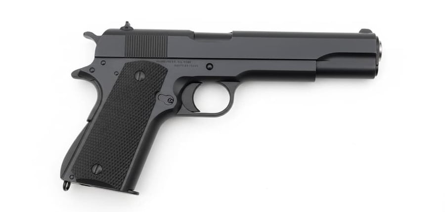 Official pistol leather full color brown