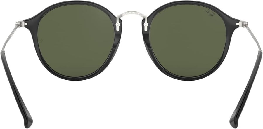 2447 ROUND FLECK 901 black silver G15 Green 49-21