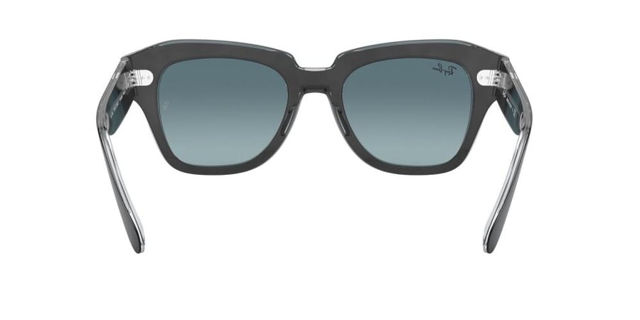 RB2186 state street 1294/3M Black On TransparentBlue Gradient Gray 49-20