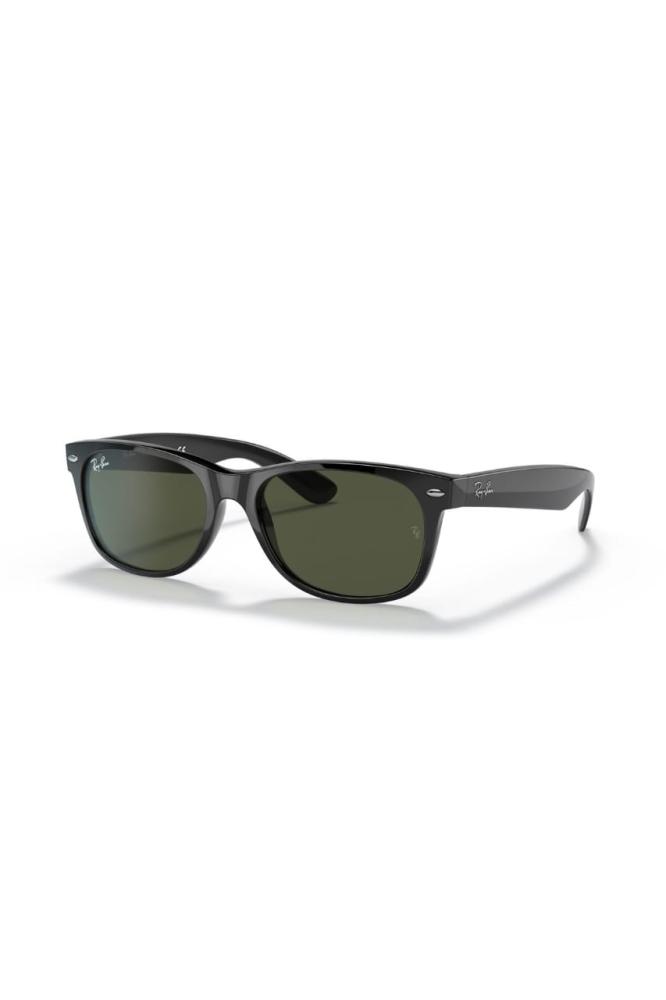 NEW WAYFARER2132 901/58 glossy  black G-15 green polarized  55-18-145