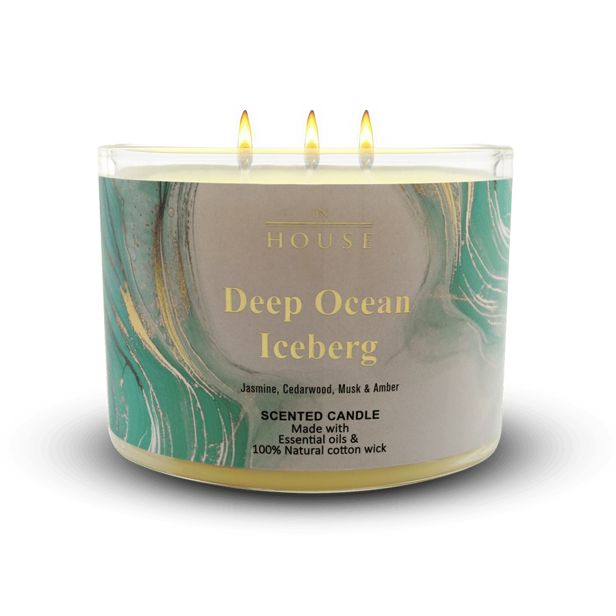 Deep Ocean Iceberg Candle 320g