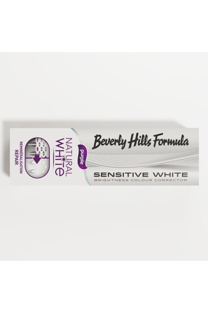 Beverly Hills BH NATURAL SENSITIVE WHITE 75 ML معجون اسنان التبييض للثة الحساسة