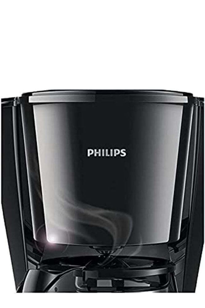Philips ماكينة صنع القهوة بالتنقيط - 0.6 لتر، 7 أكواب، إبريق زجاجي، إيقاف تلقائي، أسود - HD7432/20