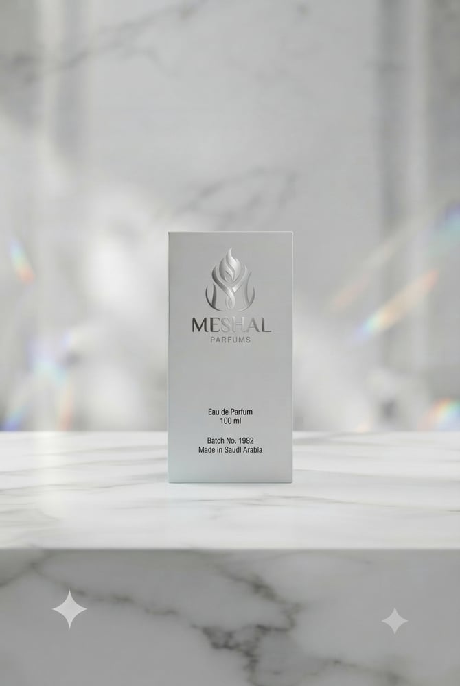 عطر MESHAL BLUE أو دو بارفيوم 100 مل – عطر فاكهي خشبي فاخر للرجال