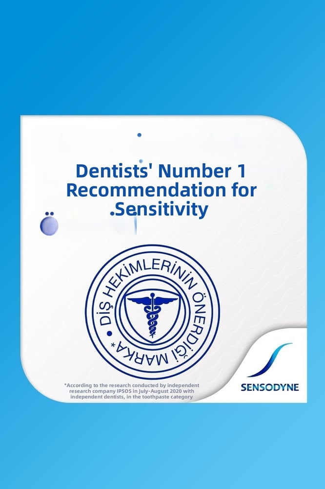 Sensodyne فرشاة أسنان للعناية باللثة معجون أسنان للحماية الكاملة 50 مل