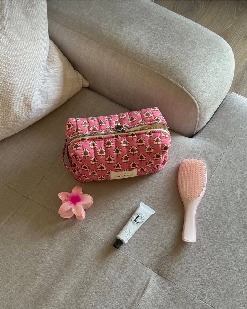 Makeup Bag-Burgundy