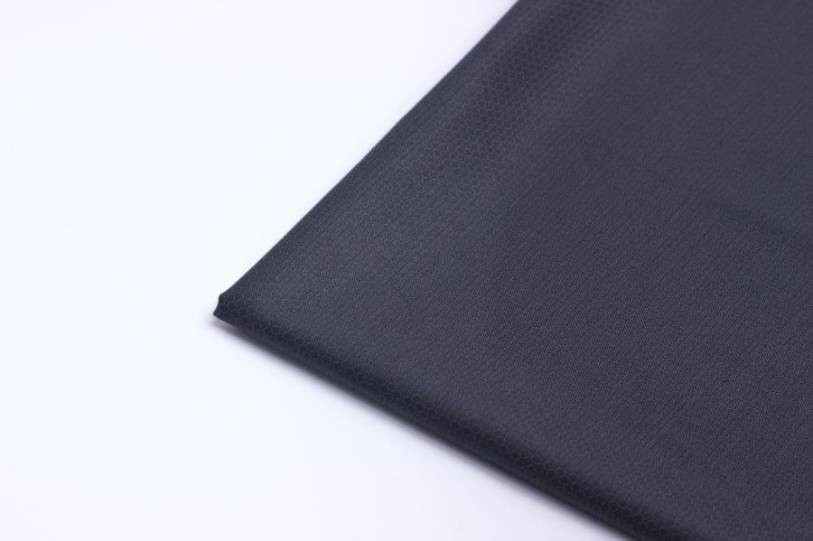 Dark gray honeycomb fabric M6