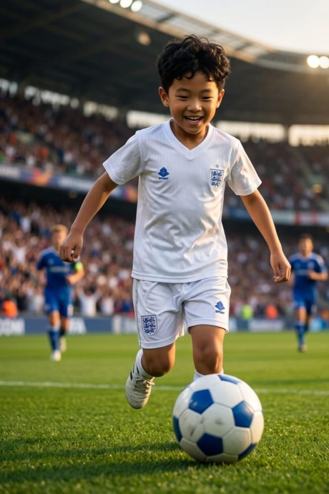 طقم رياضي أولادي كامل ENGLAND HD – بوليستر عالي الجودة للأطفال