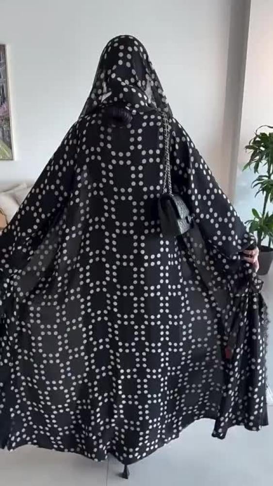عباية نسائية جديدة من الشيفون