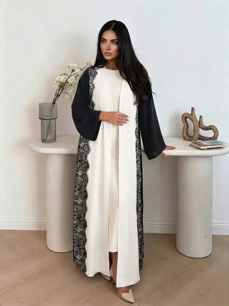 عباية نسائية طويلة أنيقة وراقية من ياسفيل