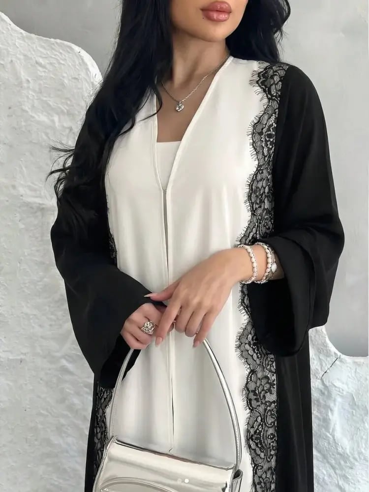 عباية نسائية طويلة أنيقة وراقية من ياسفيل