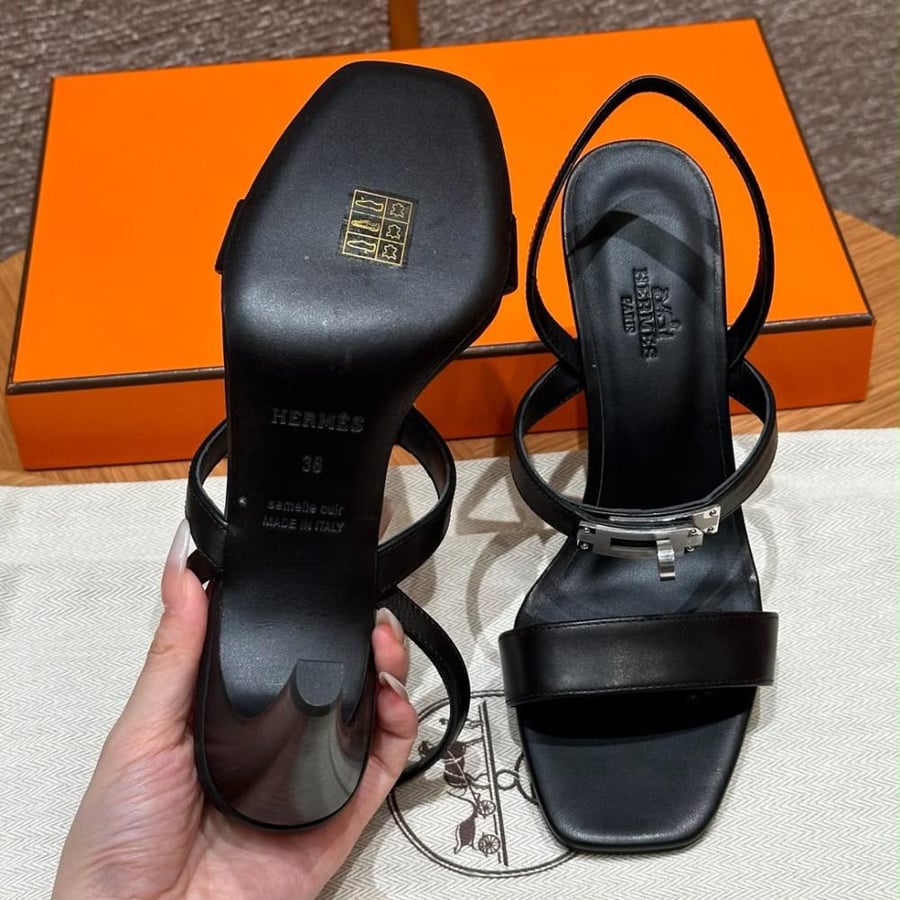 hermes glamour heels