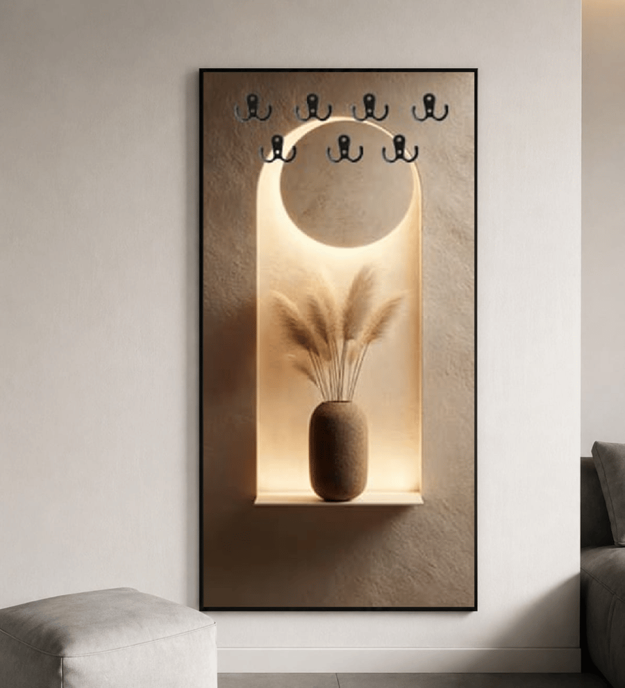 لوحة علاقات عبايات تصميم عصري