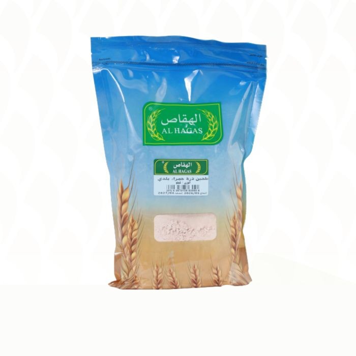 طحين ذرة حمراء الهقاص 1 كيلو