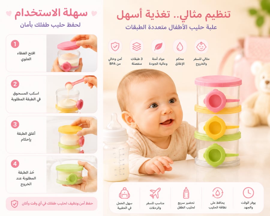 قسام علبه حليب