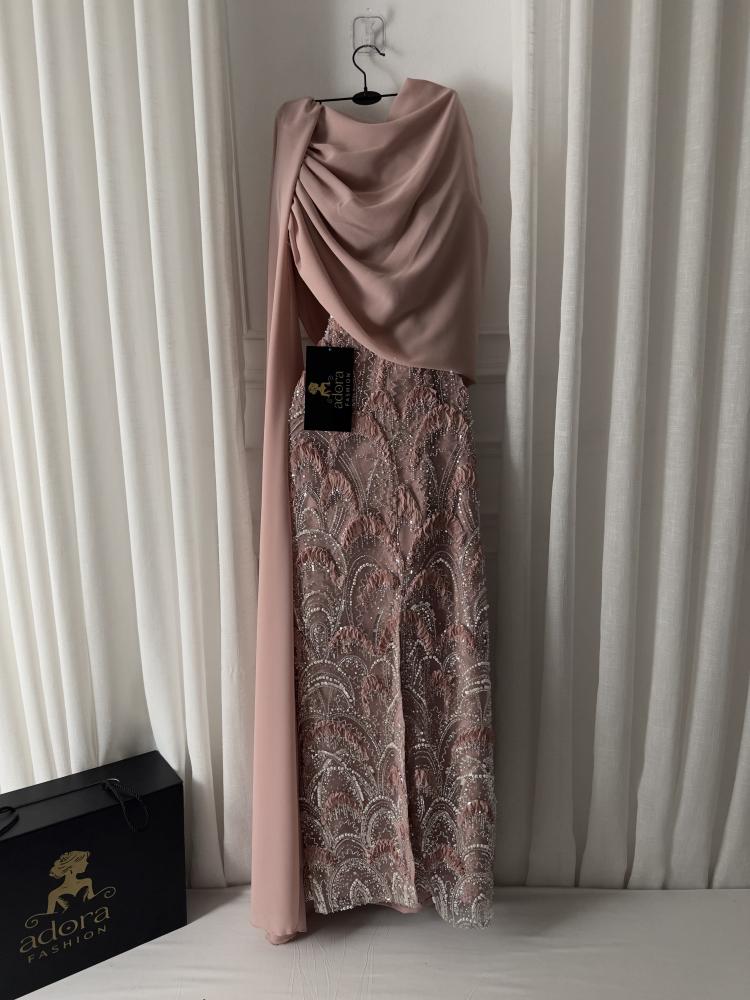فستان سهره وردي