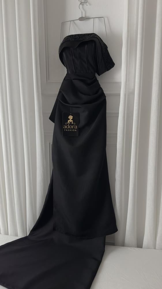 Black evening dress