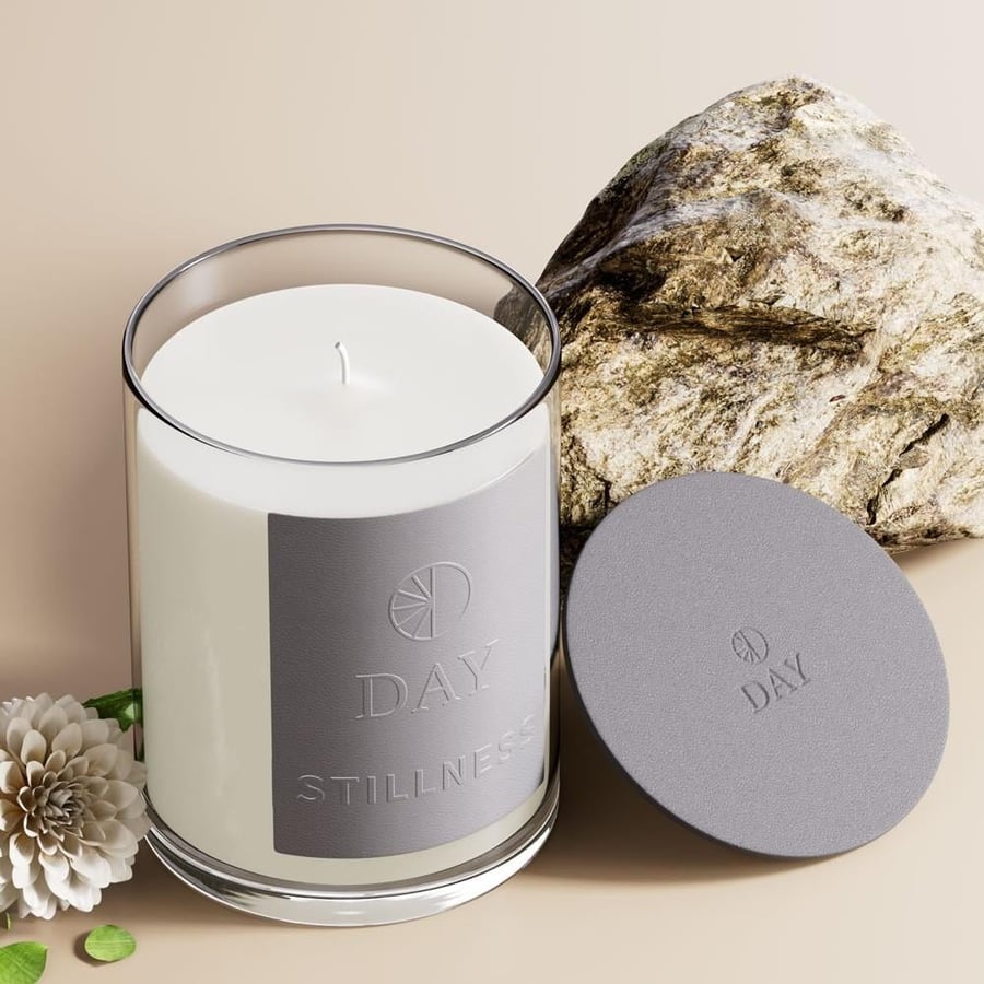 Silent Day candle