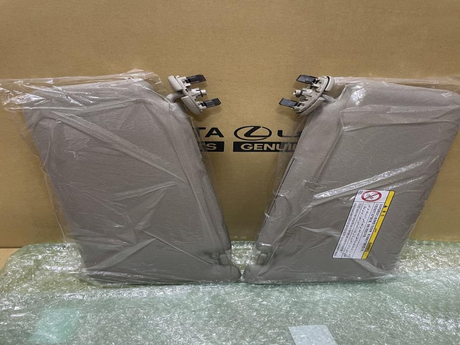 Original Camry 2007-2011 sun visors set