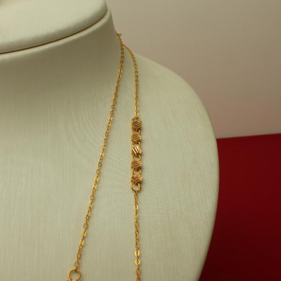 طقم ذهب عيار 21