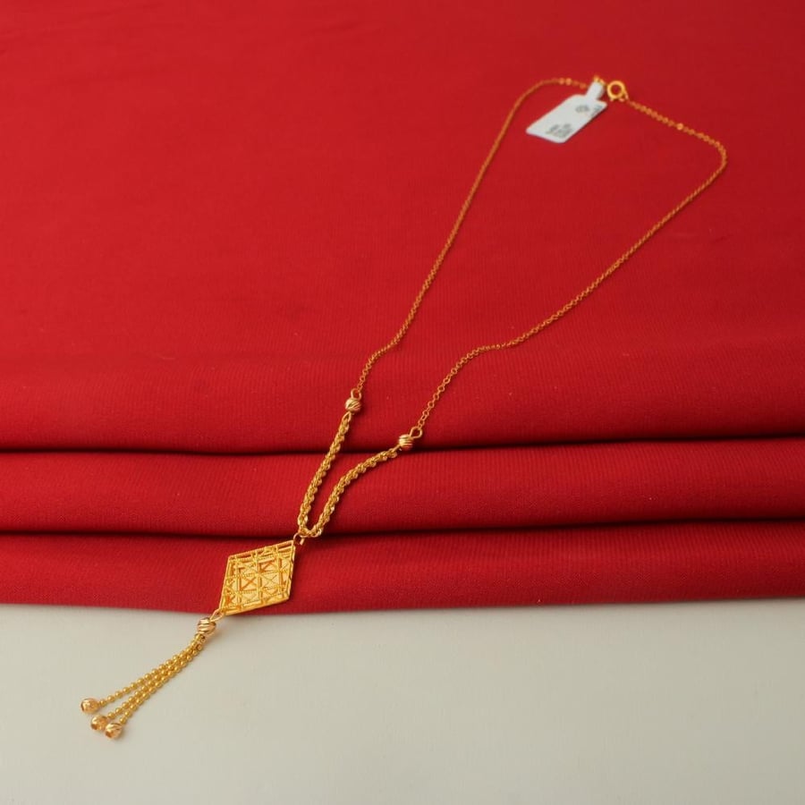 Gold necklace 21 karat