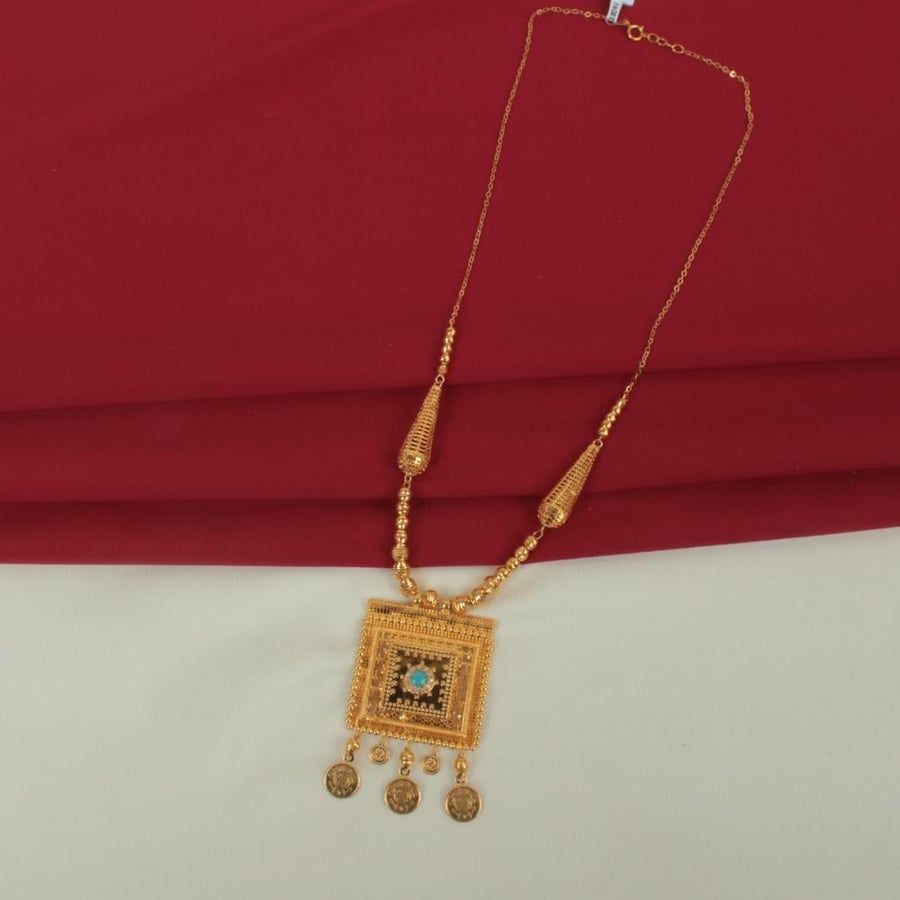 Gold necklace 21 karat
