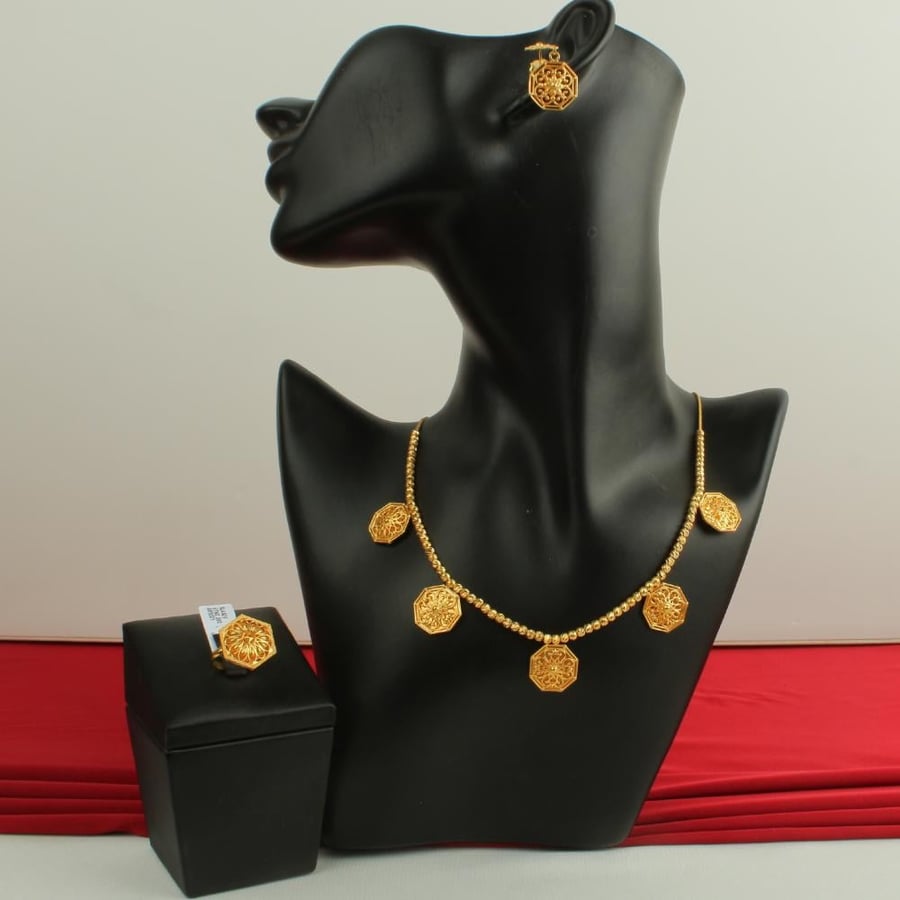 Gold set 21 karat