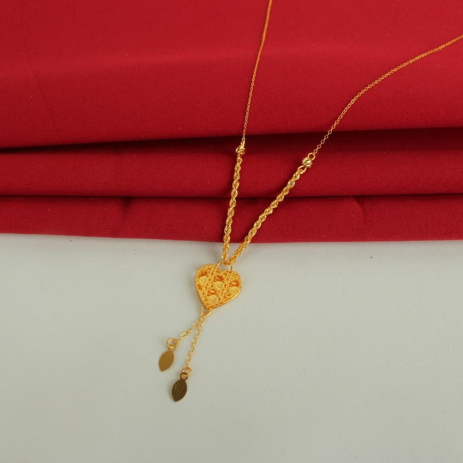 Gold necklace 21 karat