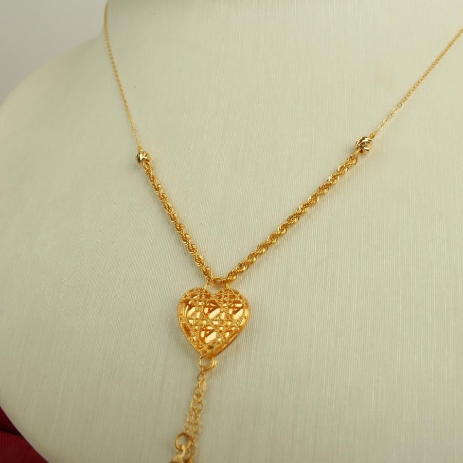 Gold necklace 21 karat