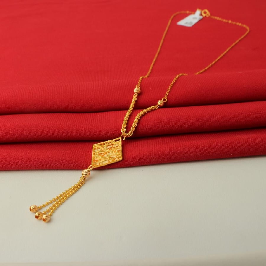 Gold necklace 21 karat