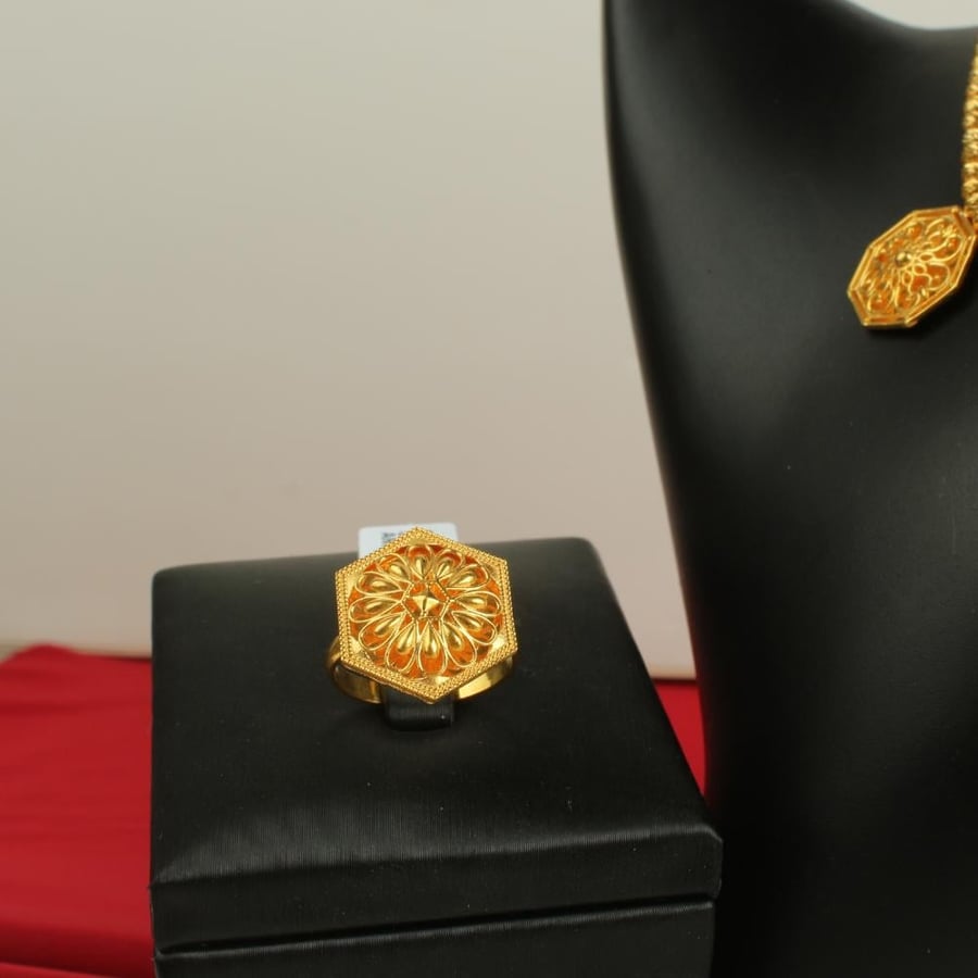 Gold set 21 karat