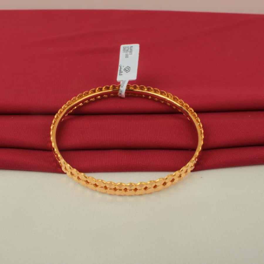 Gold earrings 21 karat